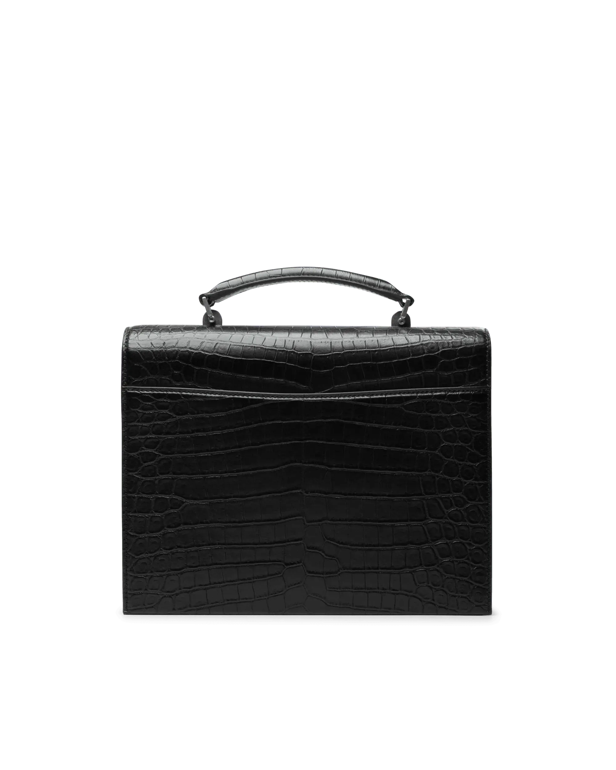 Luxury Embossed Crocodile Babylone Handbag - Stylish Women's Shoulder Bag for Work, Travel & Evening Events