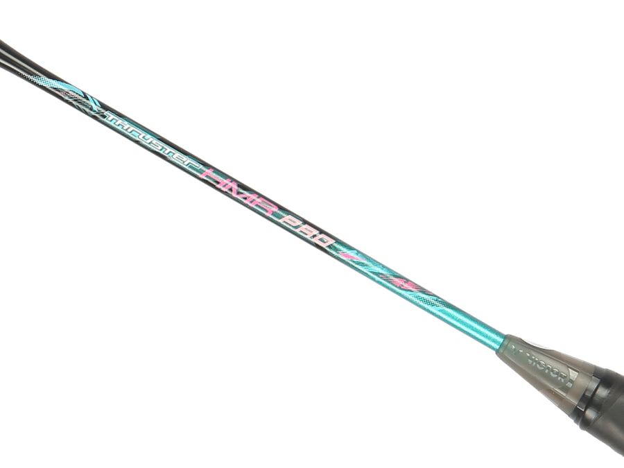 Victor Thruster TK HMR Pro Badminton Racket (Factory Strung) - Professional Carbon Fiber Badminton Racket for Advanced Players - Perfect for Tournaments & Training Sessions