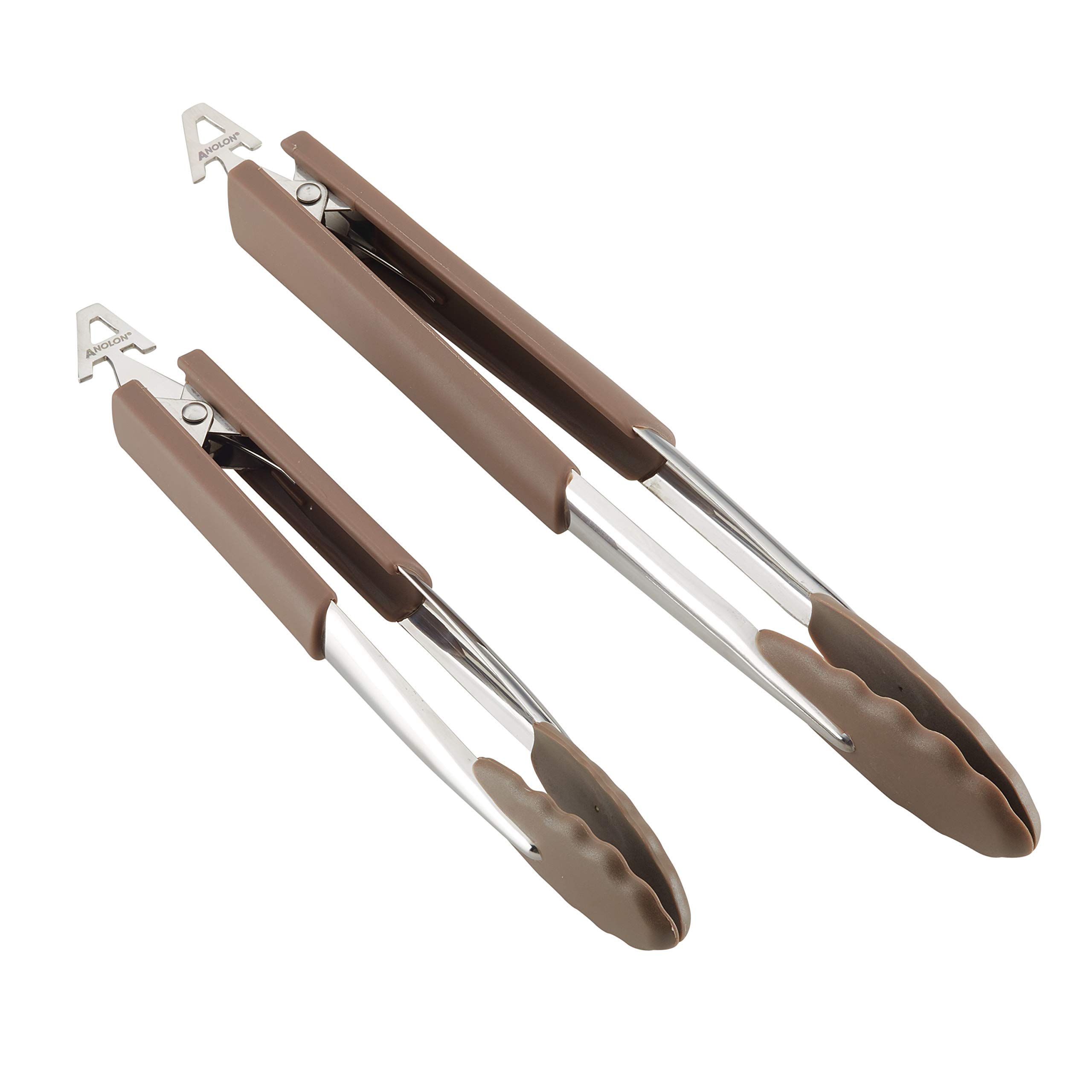 Anolon SureGrip Nonstick Locking Cooking Tongs Set - 9