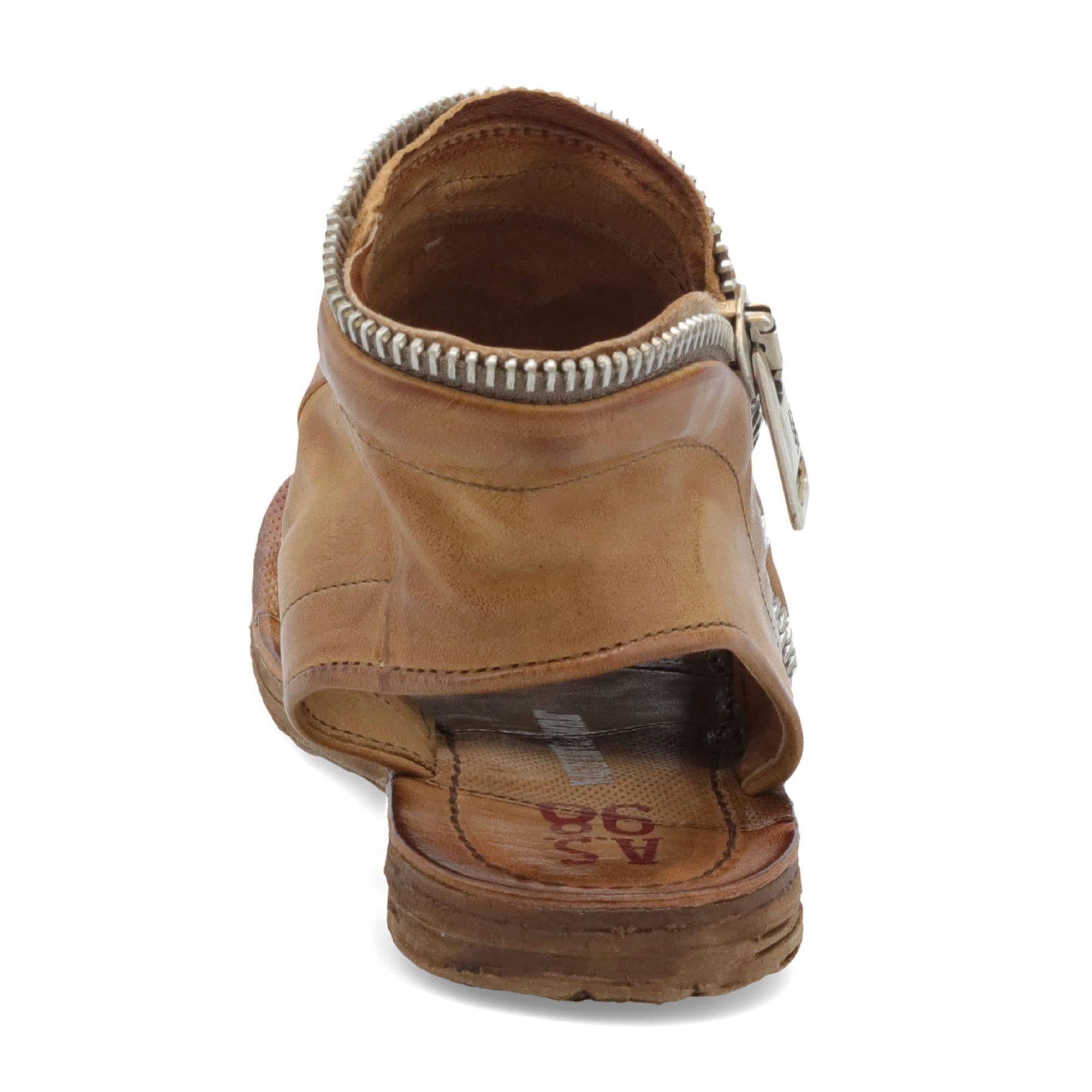 A.S.98 Ritchie Women's Genuine Leather Sandals - Comfortable Summer Casual Shoes for Beach, Vacation & Everyday Wear
