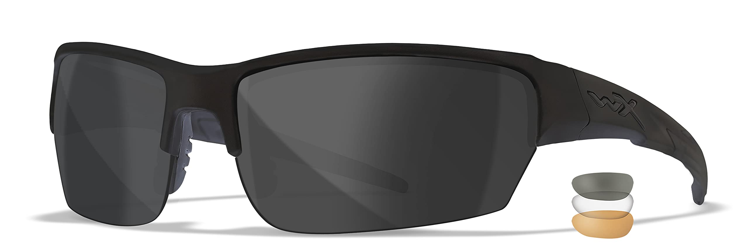 Wiley X WX Saint Polarized Sunglasses for Men & Women - UV Protection, Anti-Glare, Durable for Outdoor Sports, Driving, Cycling & Hiking