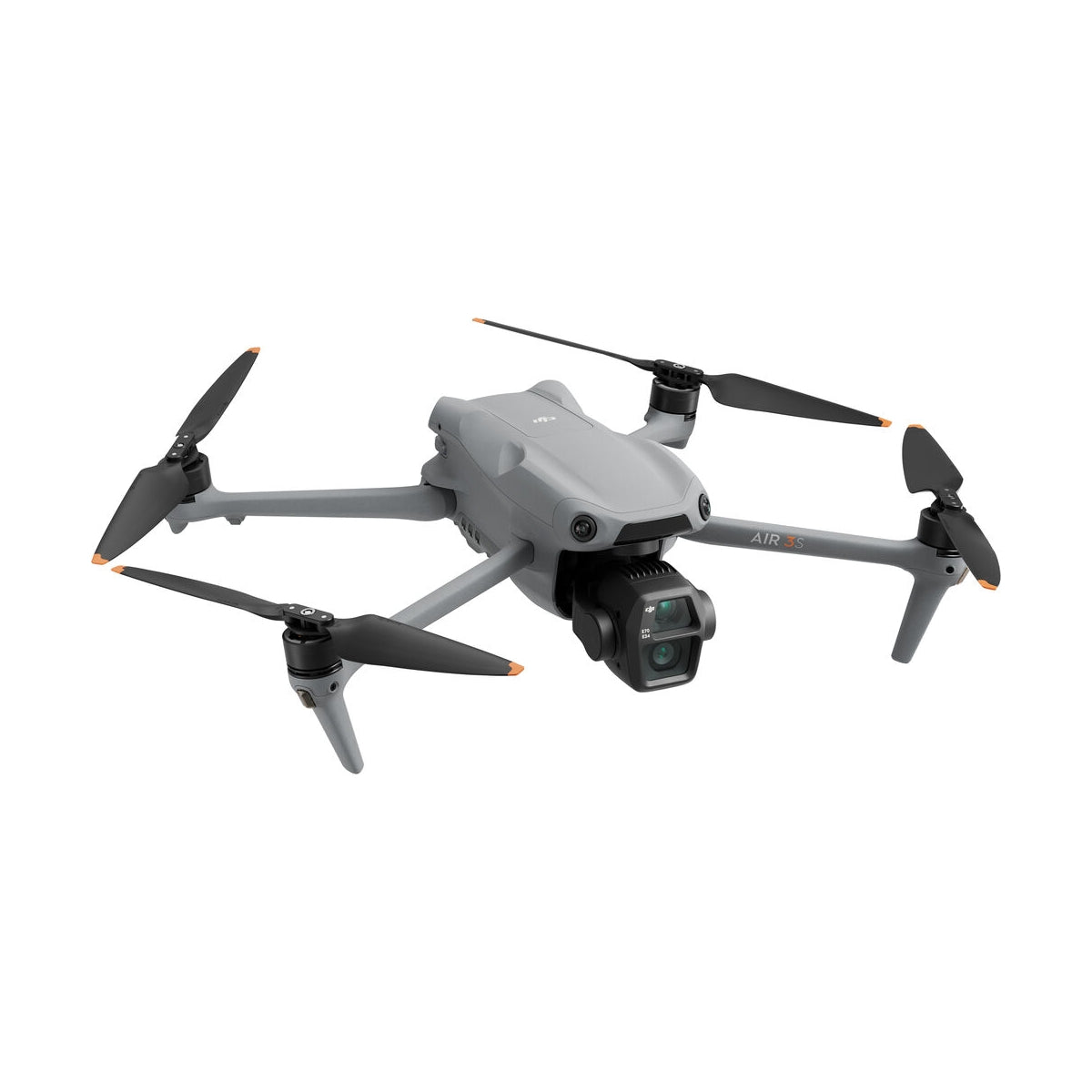 DJI Air 3S Drone Fly More Combo with RC 2 Controller - 4K Dual Camera, 46 Mins Flight Time, Omnidirectional Obstacle Avoidance - Perfect for Aerial Photography, Travel Vlogging & Outdoor Adventures