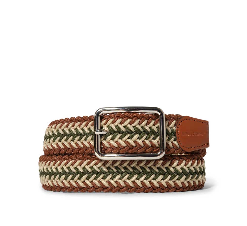 Stylish Braided Leather Belt for Men & Women - Adjustable & Durable Fashion Accessory - Perfect for Casual, Office & Outdoor Wear