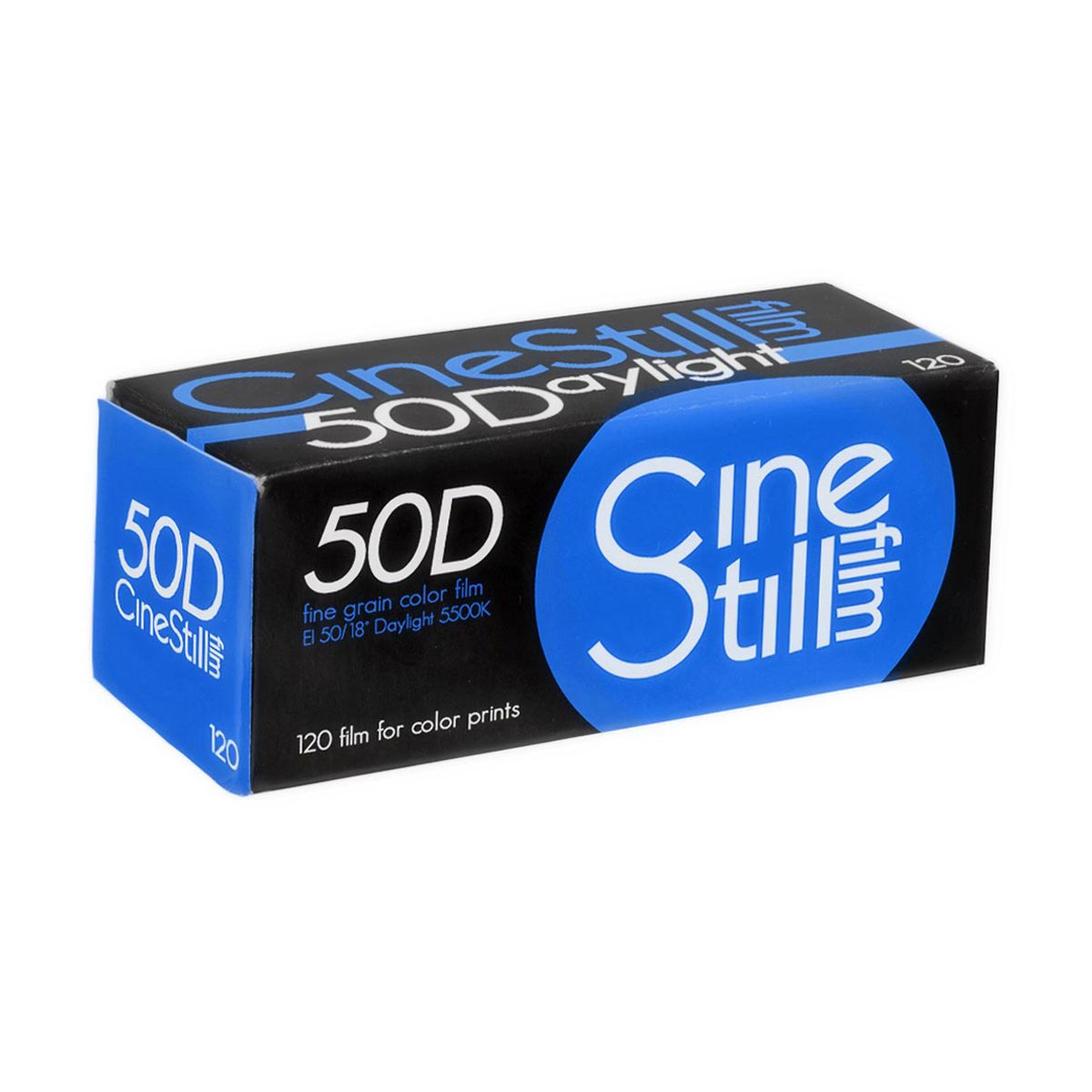 CineStill 50Daylight 120 Color Negative Film (ISO 50, 120 Roll Film) - Perfect for Outdoor Photography, Portraits & Landscape Shooting