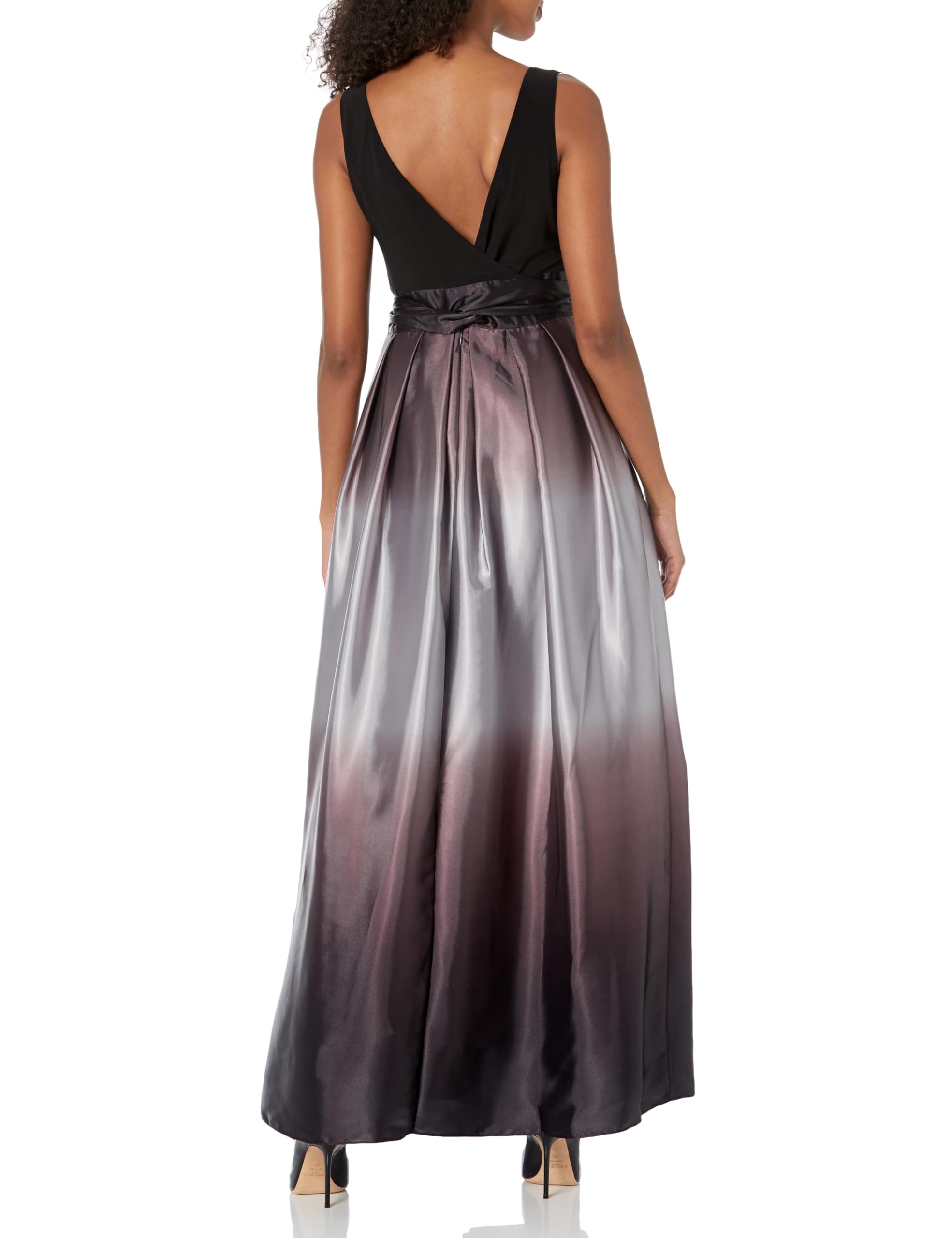 Elegant Satin Mother of The Bride Dress with Pockets - Women's Formal Party Gown for Weddings & Special Occasions (Petite & Regular Sizes) | S.L. Fashions