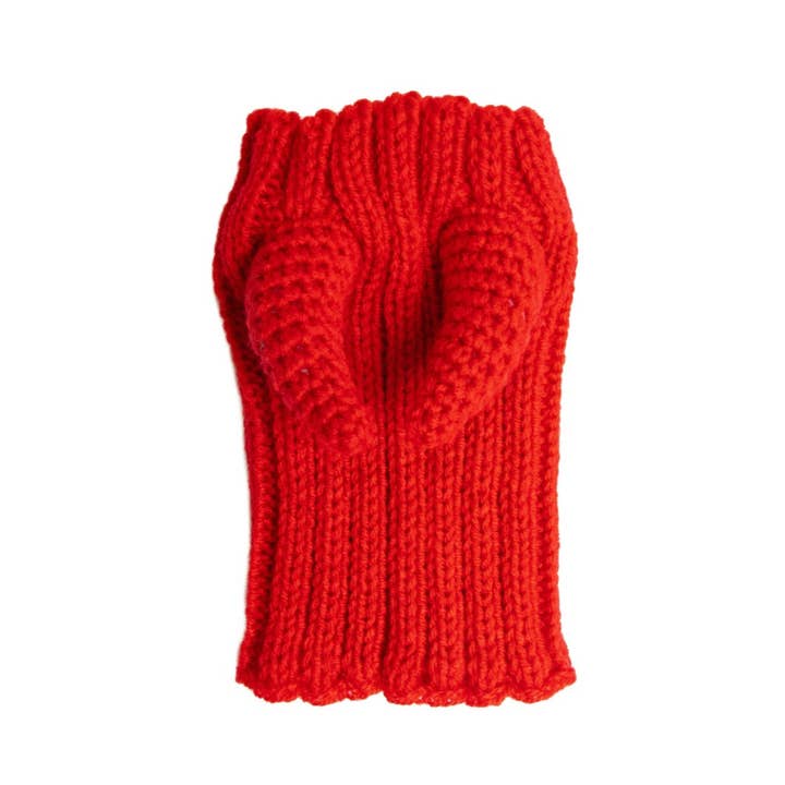 Little Devil Dog Snood - Cute & Warm Pet Neck Warmer for Small to Medium Dogs - Perfect for Winter Walks & Outdoor Adventures