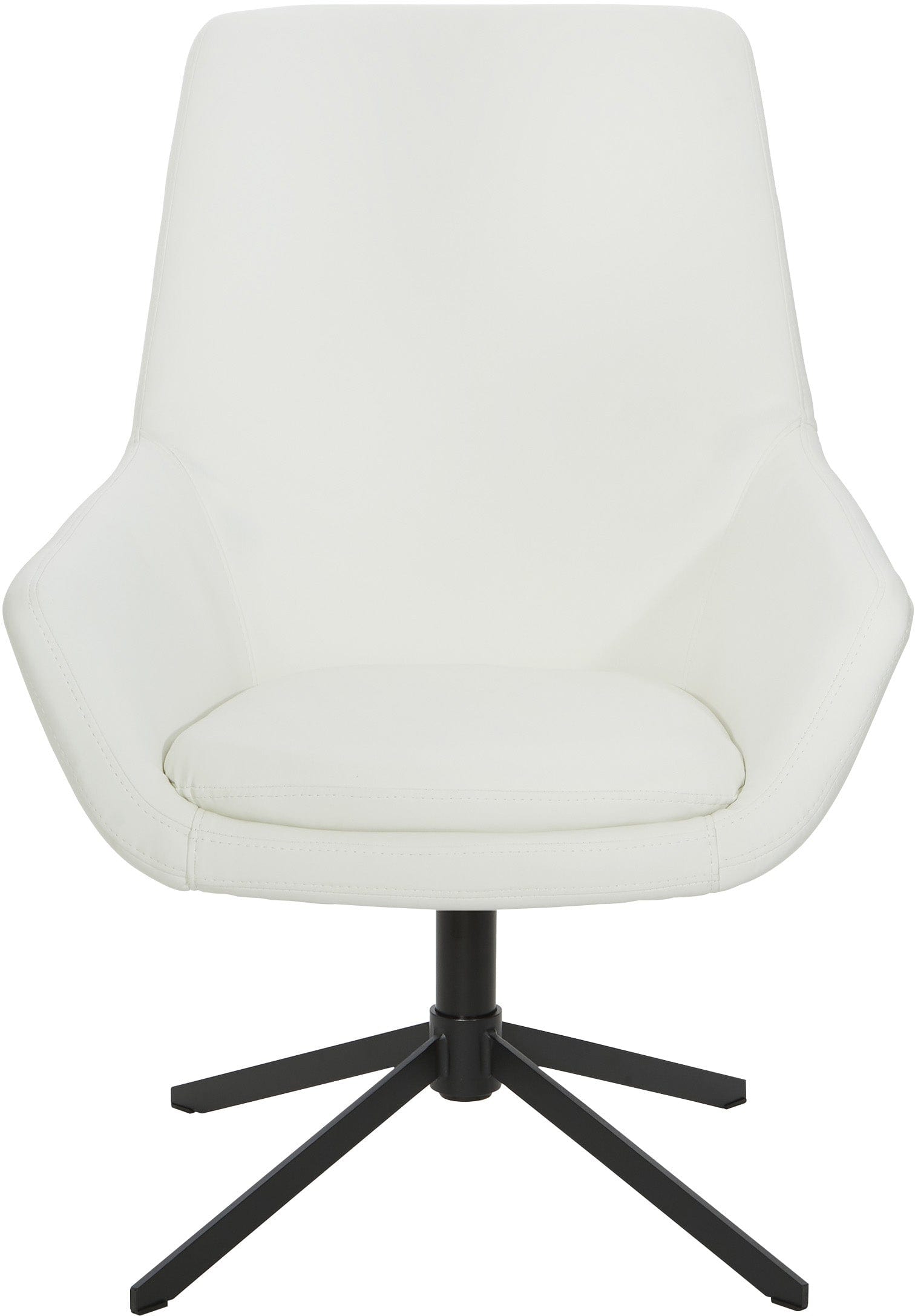 Office Star Modern Scoop Office Chair with Adjustable Height & Swivel Base [FL80228] - Ergonomic Desk Chair for Home Office & Workspace
