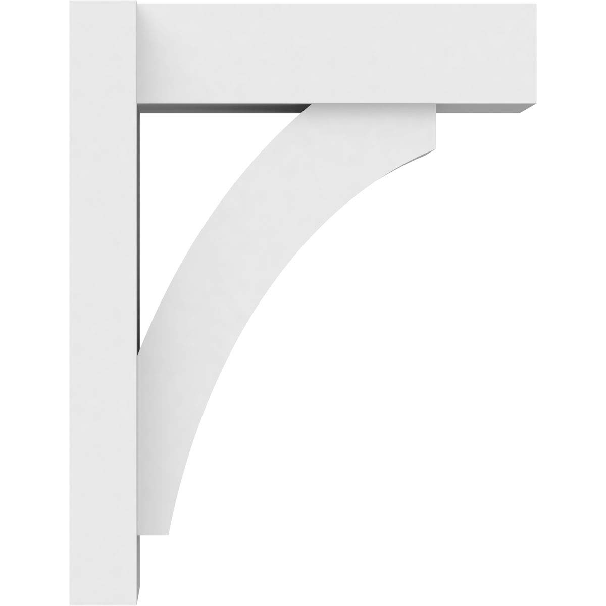 Ekena Millwork Thorton Architectural Grade PVC Outlooker with Block Ends - 7