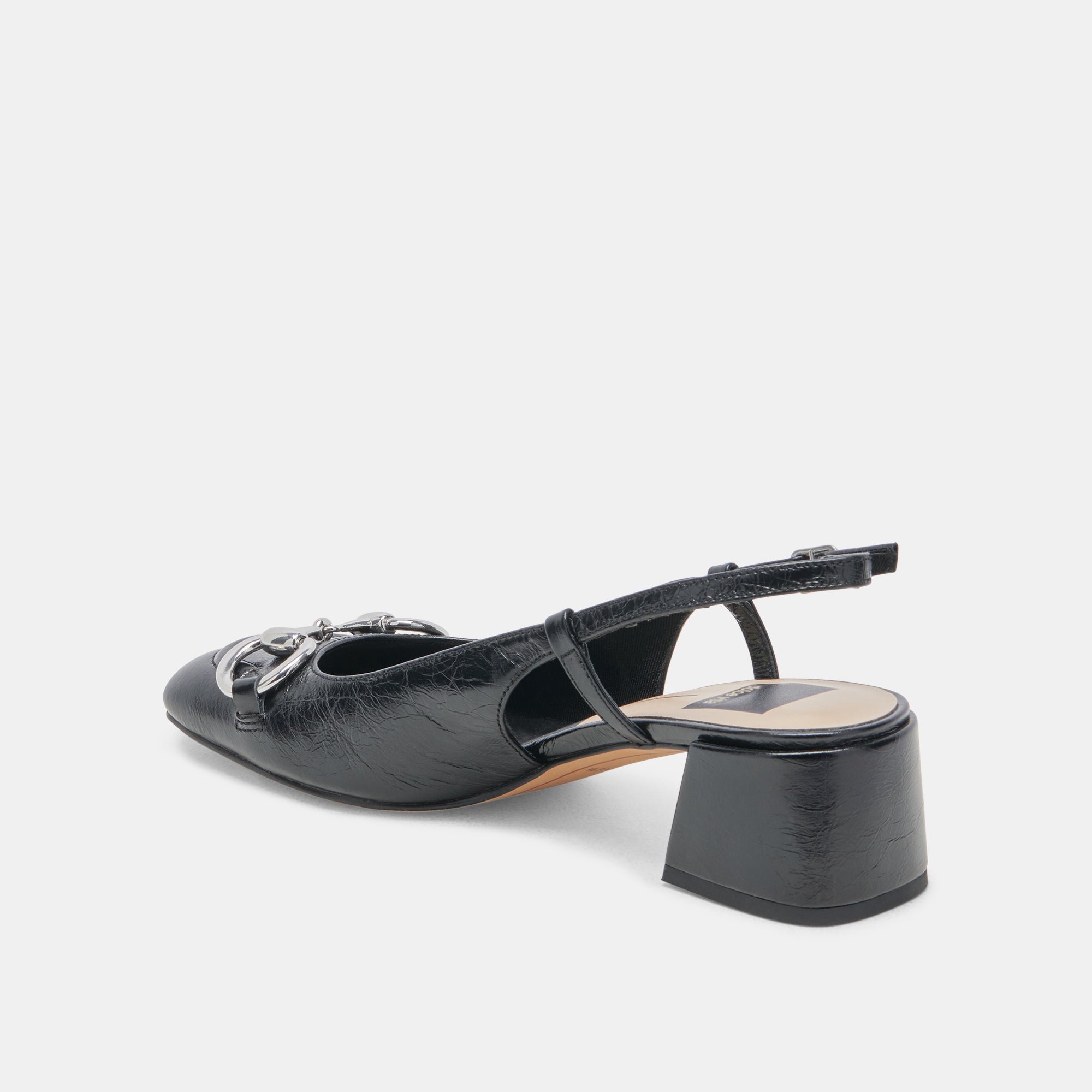 MELLI Women's High Heels - Midnight Crinkle Patent Leather Pumps for Party, Wedding & Evening Wear - Stylish Dress Shoes for Women