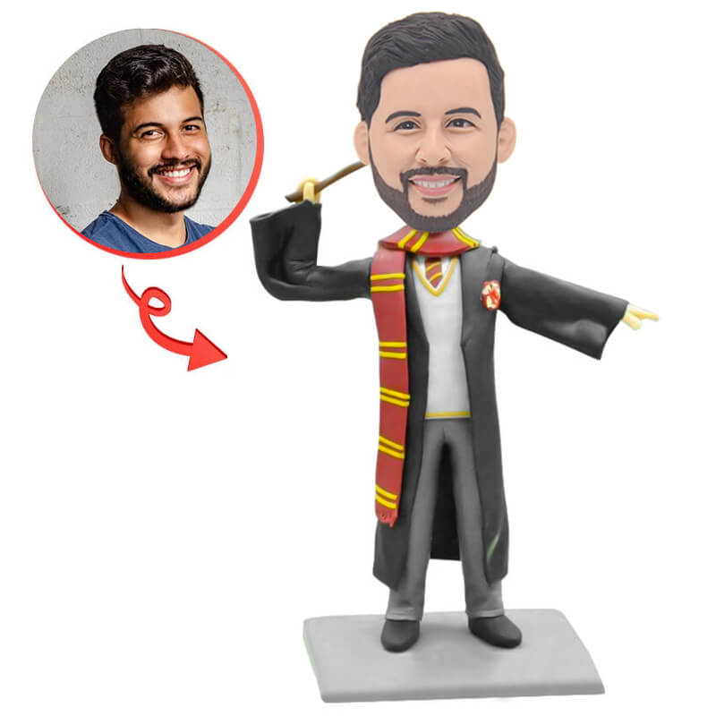 Custom Graduation Bobblehead - Personalized Graduation Gift for Students, Teachers & Loved Ones - Perfect for Graduation Parties, Office Decor & Keepsakes
