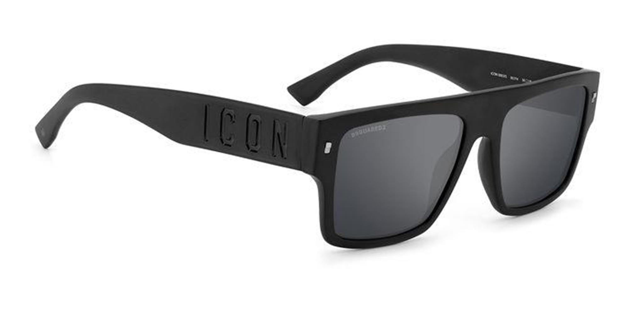 DSQUARED2 Icon 0003/S Sunglasses - Polarized UV Protection Aviator Style for Men & Women - Perfect for Driving, Beach, and Outdoor Activities