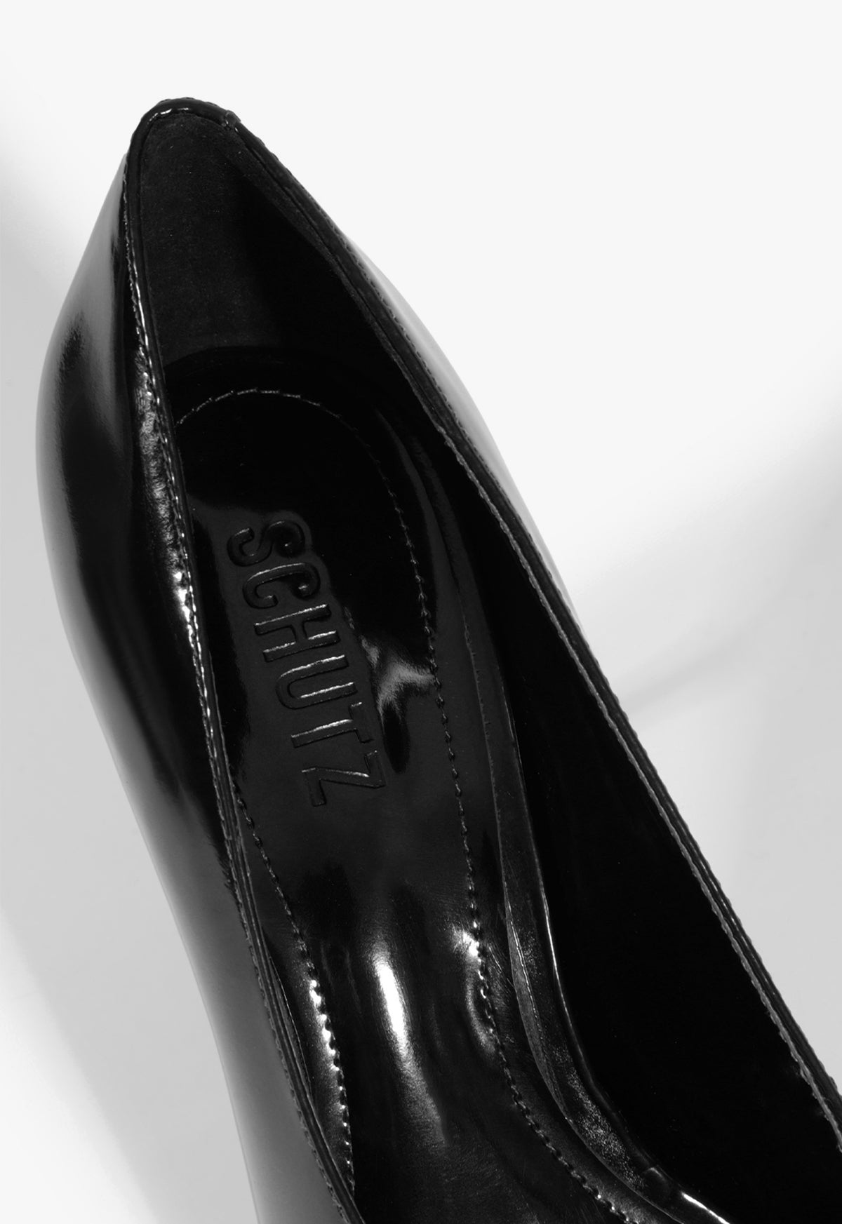 Alicia Patent Leather Pump Women's Mid Heel Dress Shoes - 2.4 Inch Heel Height, Style S2209500180003 - Perfect for Office, Parties & Special Occasions