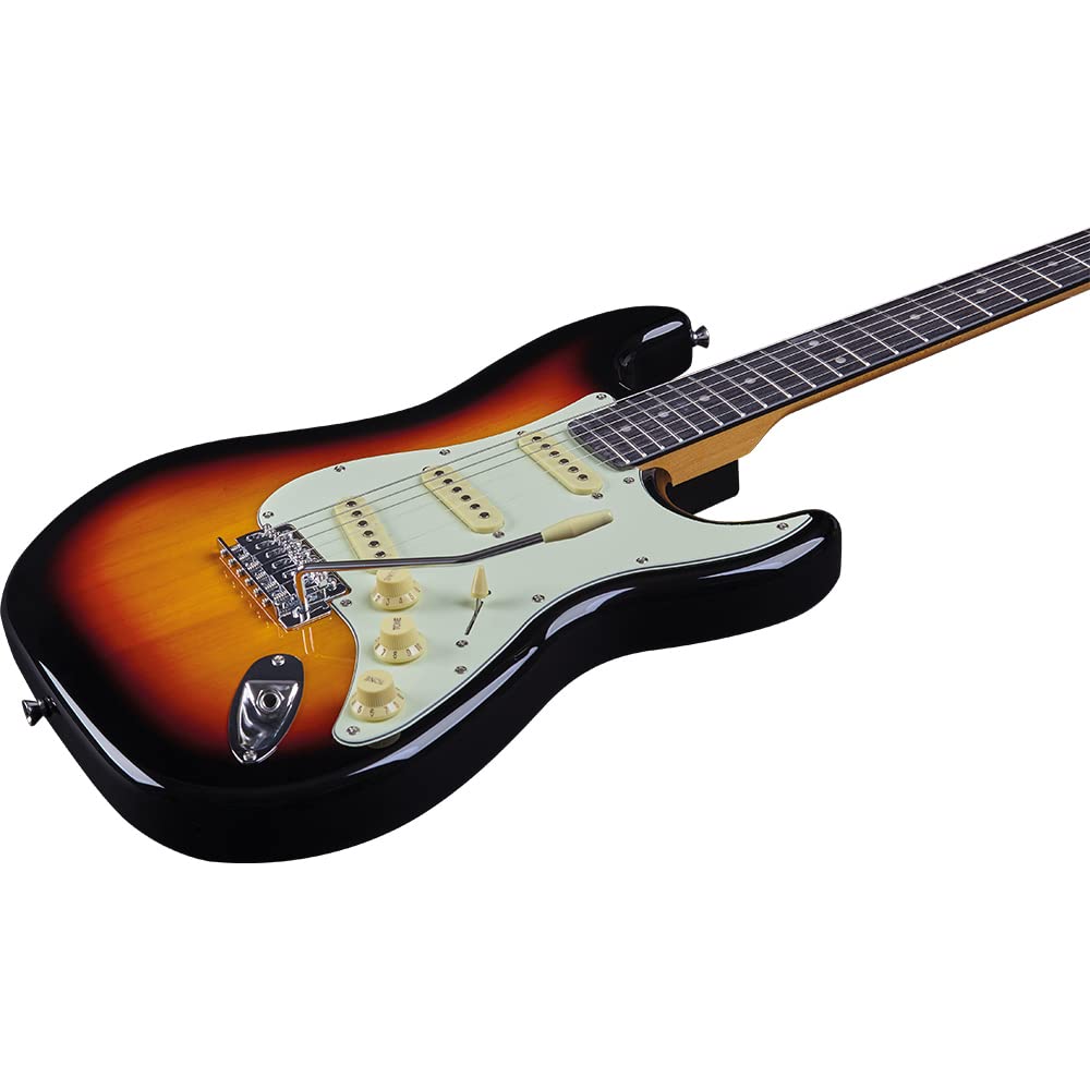 Vintage Series S-300V Electric Guitar - Sunburst Finish (05100340) | Perfect for Rock, Blues & Stage Performances