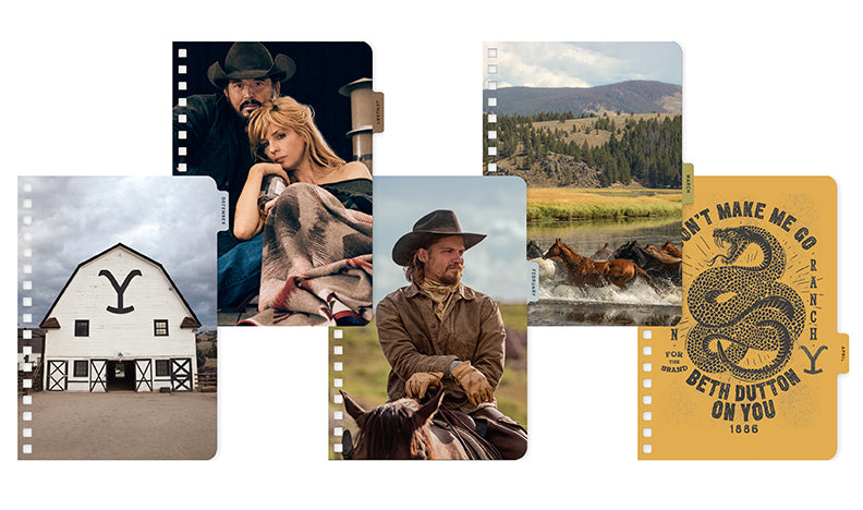 2025 Yellowstone The Dutton Ranch 13-Month Weekly Planner - Perfect for Fans, Office Use & Gift Giving