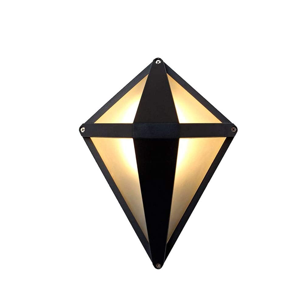 Waterproof Outdoor Wall Light - Modern Nordic Style Wall Mounted Lamp for Garden, Balcony, Stairway, Aisle, Bedroom & Dining Room | Durable Lighting for House, Villa, Bar & Restaurant | Perfect for Ambient & Reading Lighting