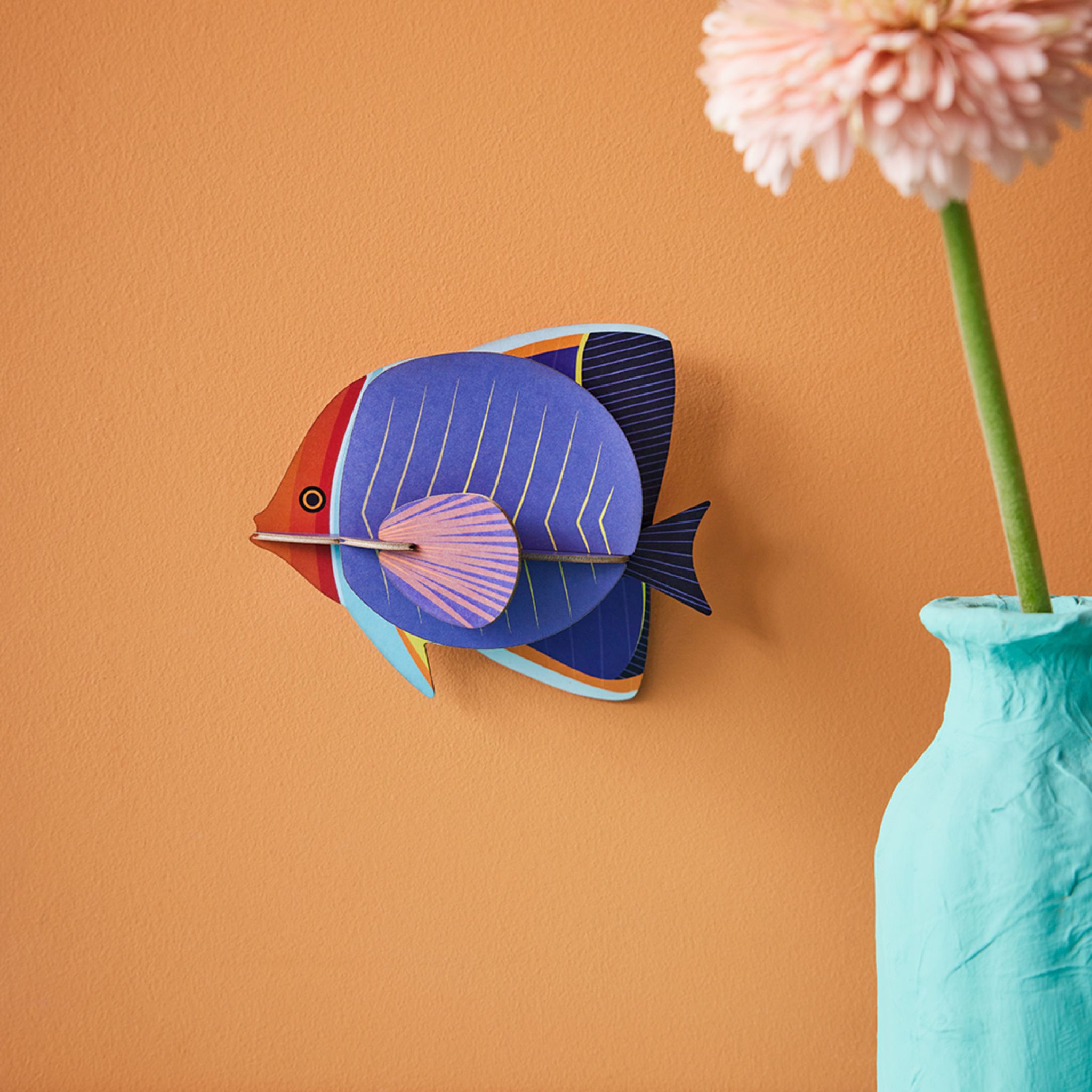 SR Butterfly Fish - Realistic Artificial Fish Decor for Aquarium, Home & Office - Perfect for Fish Tanks, Wall Art, and Aquatic Theme Decorations
