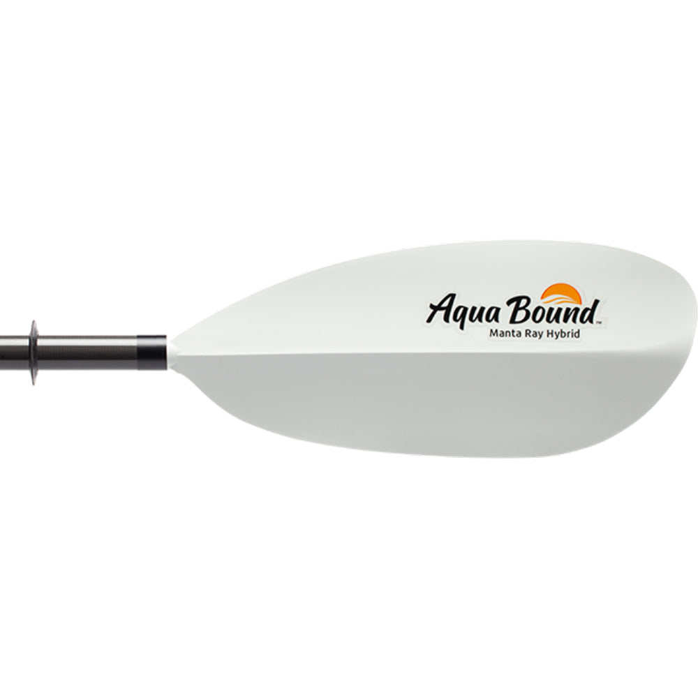 Aqua Bound Manta Ray Hybrid Versa Lok 2-Piece Kayak Paddle - Lightweight & Durable Canoe Oar for Touring, Fishing & Recreational Kayaking