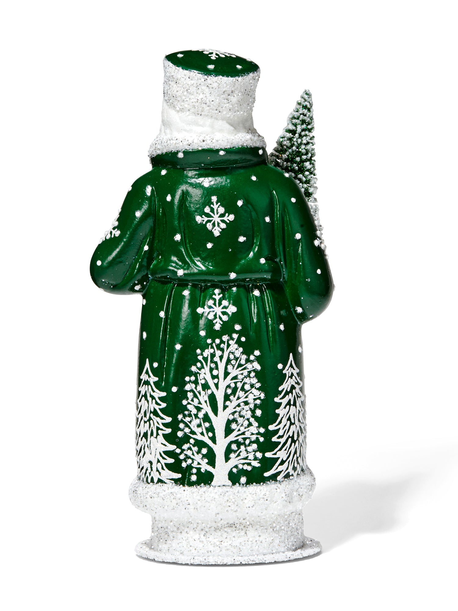 10-Inch Christmas Santa Claus with Tree Decorations - Perfect for Holiday Home Decor, Party Favors, and Festive Gifts