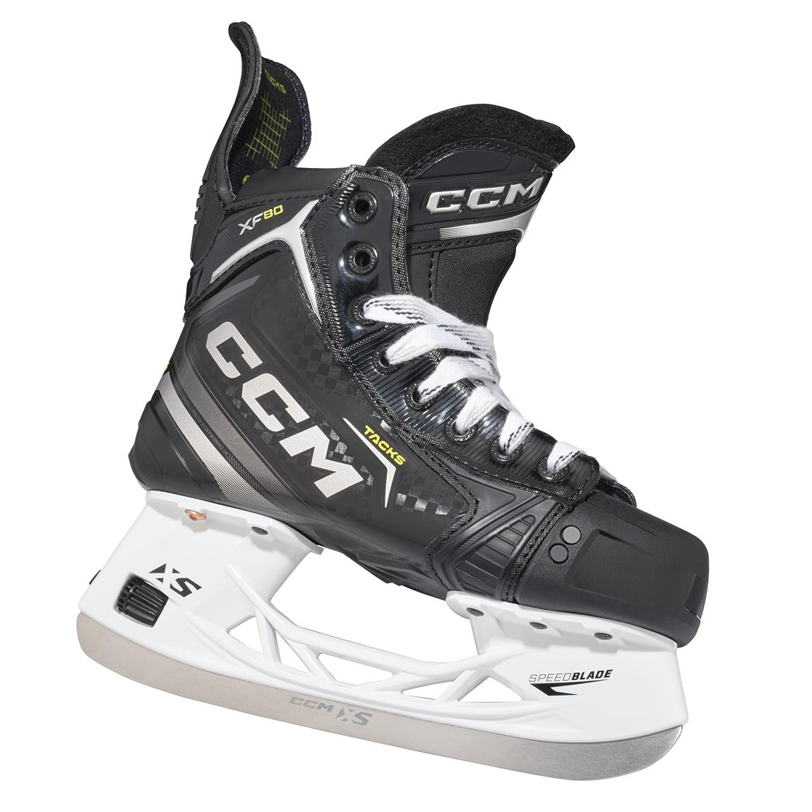 CCM Tacks XF80 Junior Hockey Skates - Lightweight & Durable for Youth Ice Hockey Training & Games