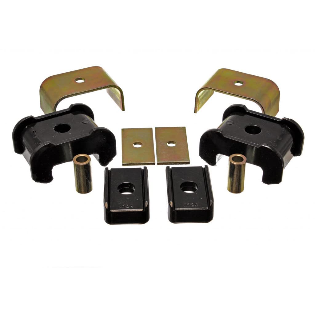 Energy Suspension Transmission Mounts for 1978 GMC K25 Suburban - Black 3.1106G - Heavy Duty Performance Upgrade for Off-Road & Towing