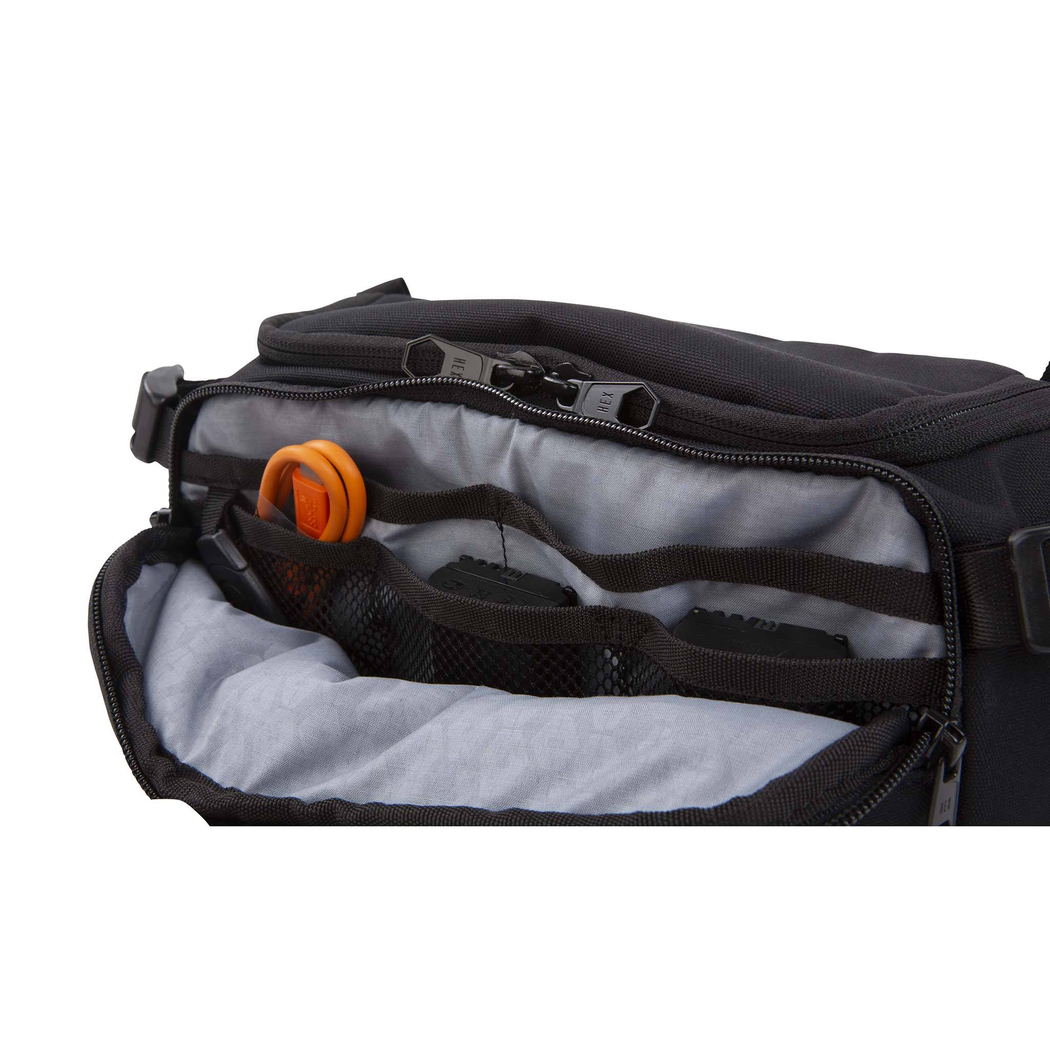 Ranger DSLR Mini Sling Bag - Compact Camera Shoulder Bag for DSLR & Mirrorless Cameras - Perfect for Travel, Hiking & Outdoor Photography (Black)
