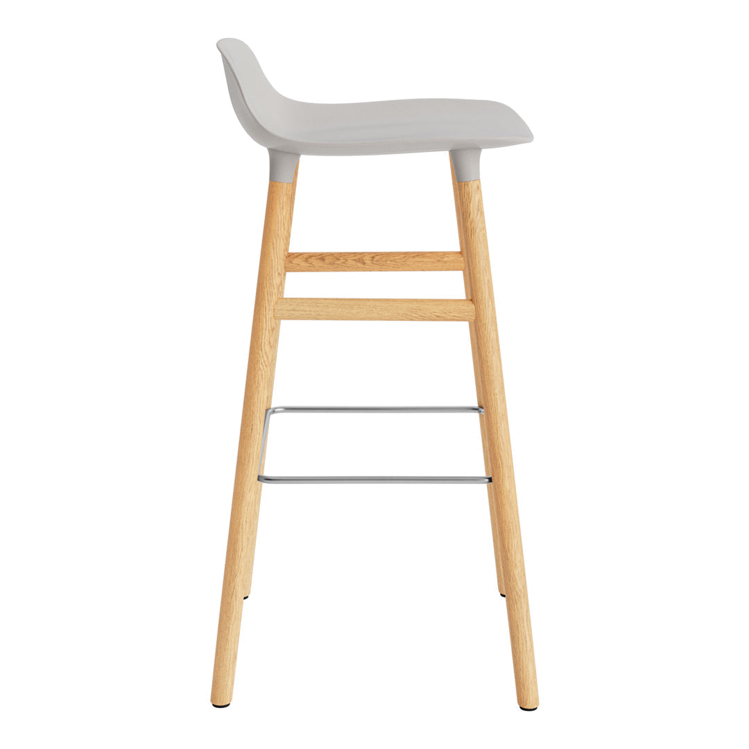 Modern Wooden Bar Stools with Sturdy Wood Legs - Perfect for Kitchen Islands, Home Bars & Dining Counter Seating