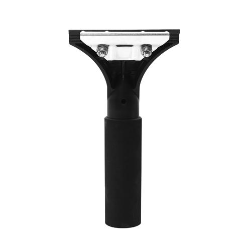 Ettore Ledge Eze Squeegee Handle with Foam Grip for Clipless Channels - Perfect for Window Cleaning, Shower Glass, and Commercial Use