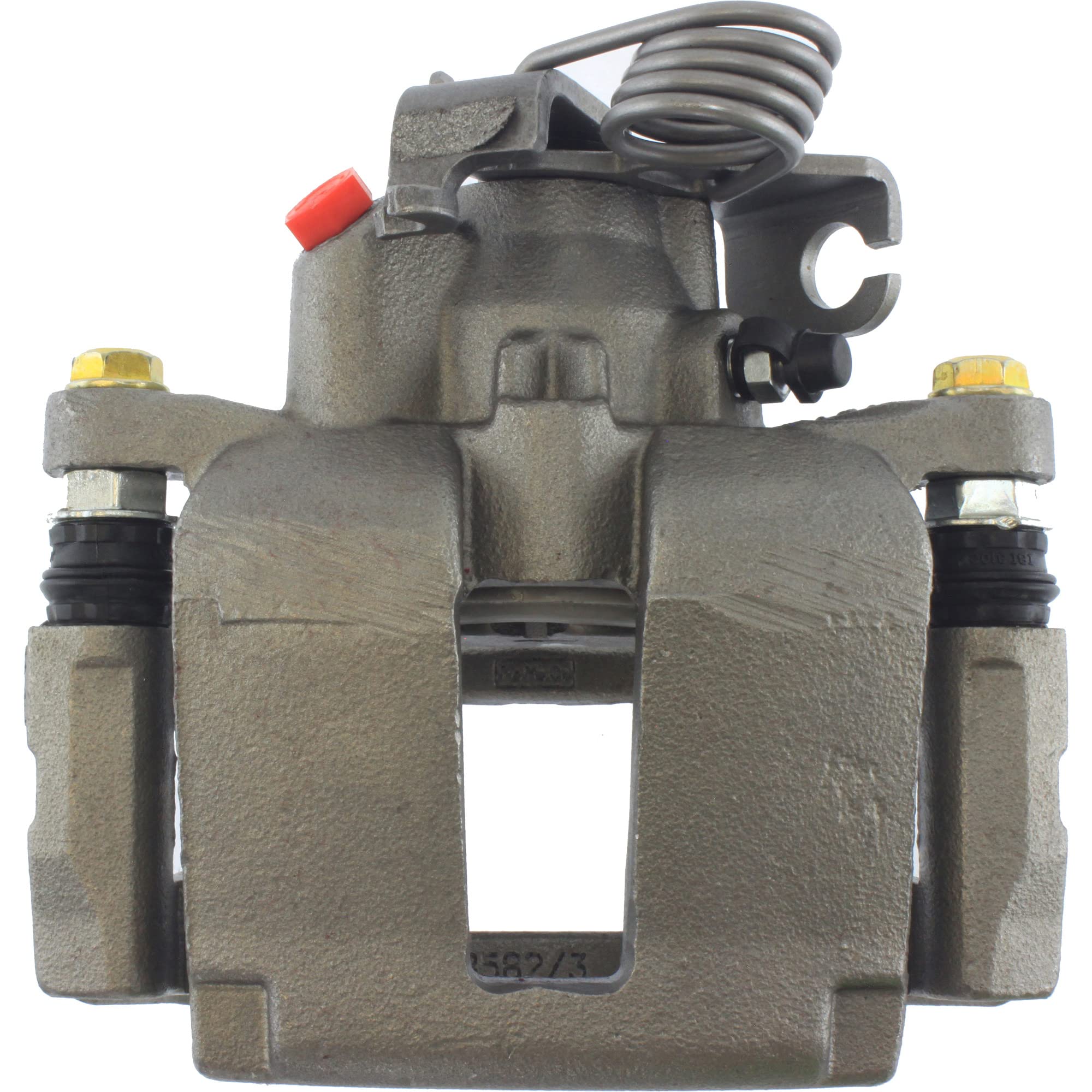 Centric 141.61563 Semi-Loaded Brake Caliper Assembly - Includes Housing, Bracket, Cable Guide, Lever & Spring | Perfect for Car Brake System Repair & Maintenance