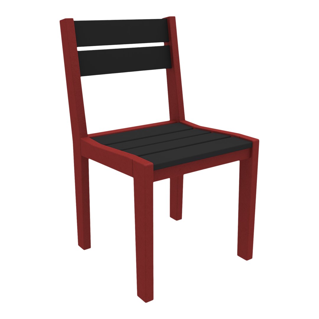 Stylish Coastline Cafe Dining Chair - Modern Wooden Bistro Chair for Kitchen, Restaurant & Patio - Perfect for Home, Cafe & Outdoor Dining