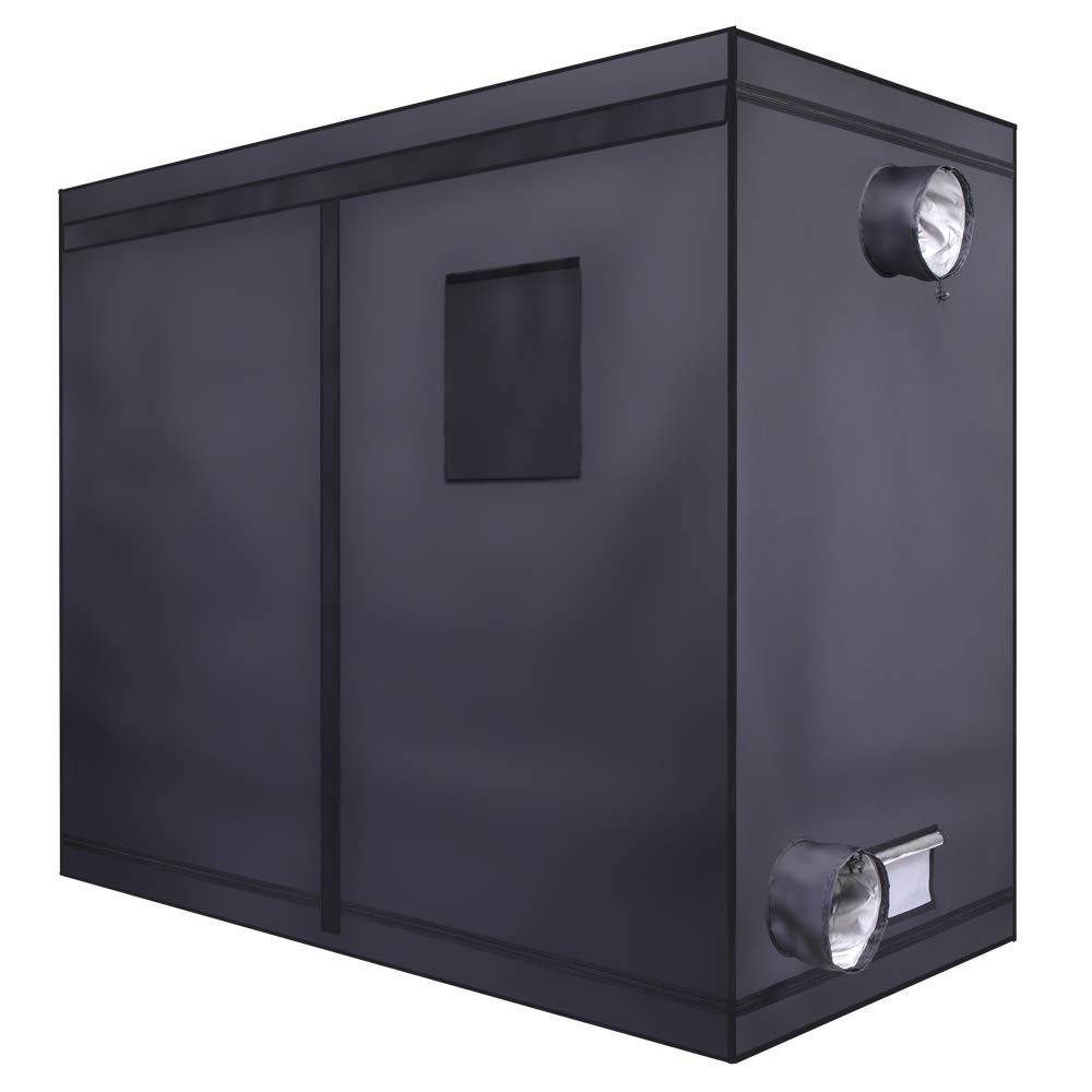 94.48 x 47.24 x 78.74 Inch Hydroponic Grow Tent with Window - High Reflective Lightproof Indoor Plant Growing Room for Gardening, Seed Starting & Flower Cultivation - Perfect for Home, Greenhouse & Urban Farming