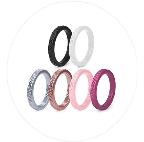 SetE - Burgundy, Rose Gold, Pink, White, Silver, Black