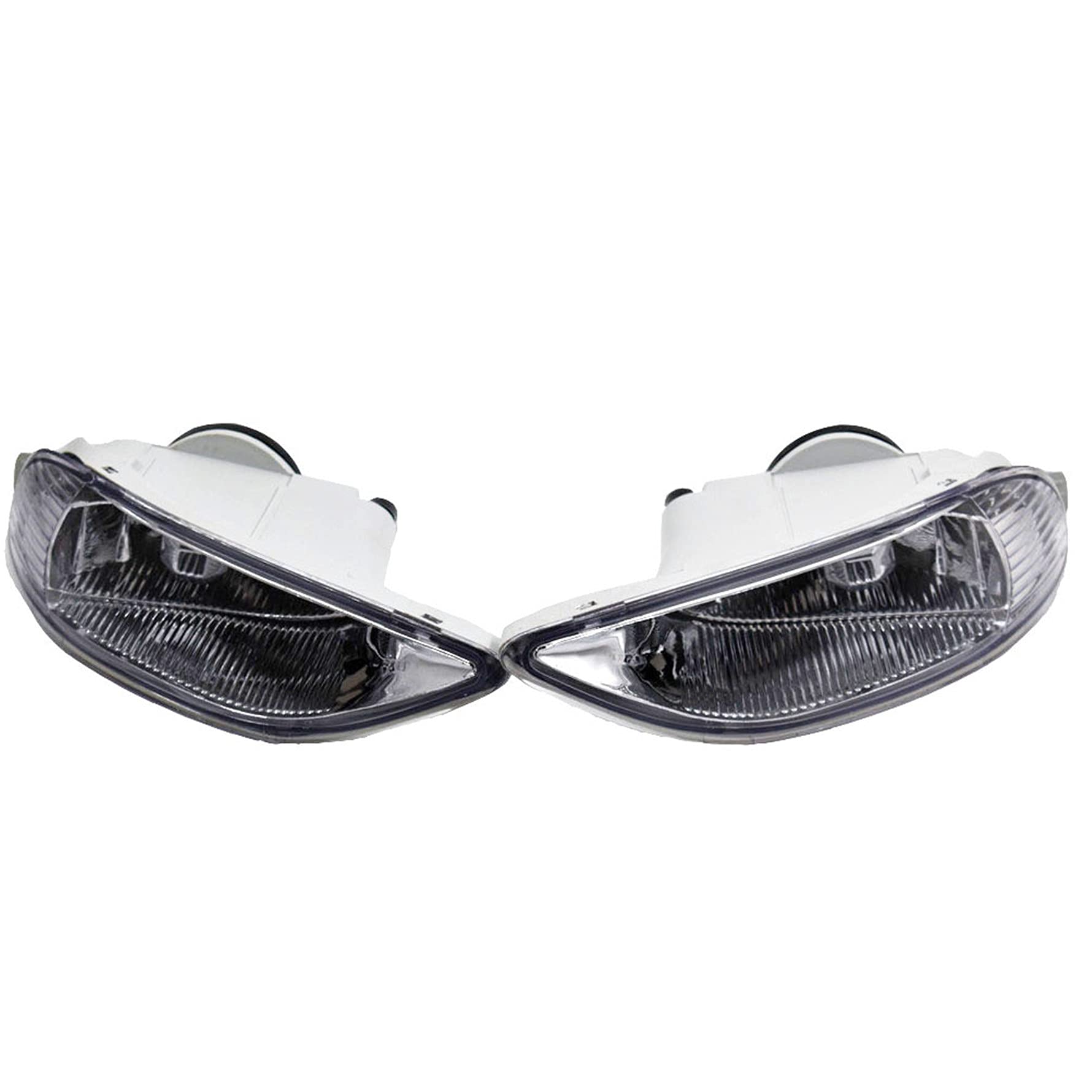 2002-2004 Toyota Camry Fog Lights Replacement - Clear Lens Bumper Driving Lights Pair (Left & Right) for Enhanced Night Visibility & Safety