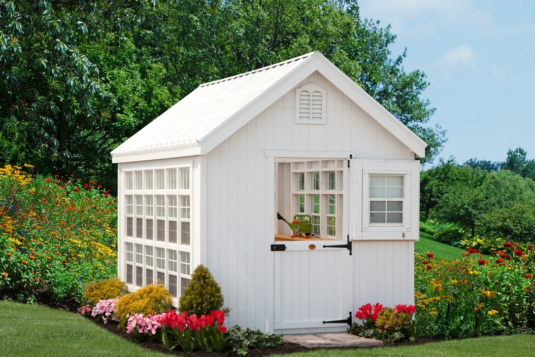 Colonial Gable Greenhouse Kit - DIY Panelized Greenhouse for Gardening | Perfect for Backyards, Small Farms & Urban Gardening