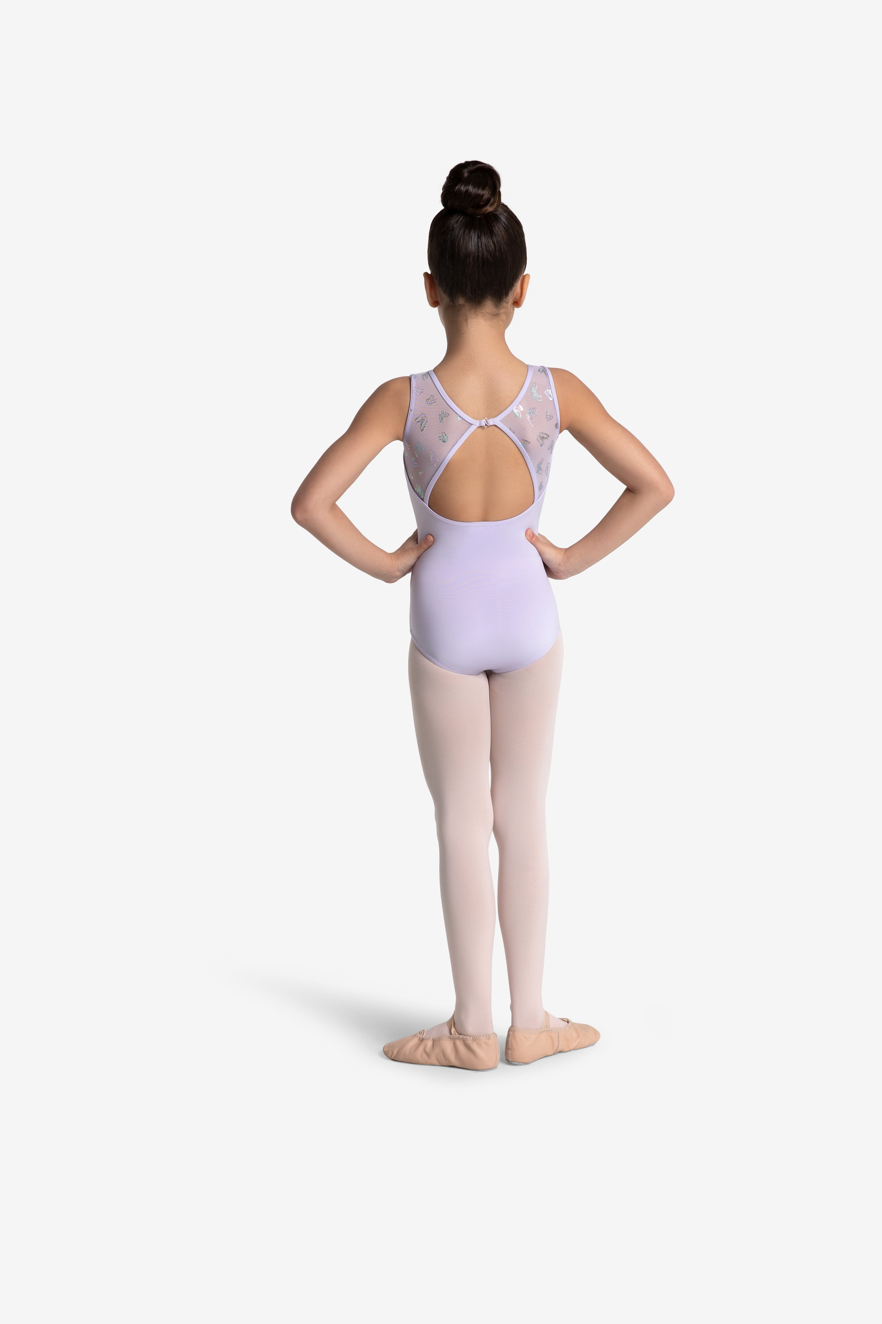 12061C Mariposa Leotard - Ballet Dance Leotard for Girls & Women - Stretchy Comfortable Performance Leotard for Ballet, Gymnastics, Dance Classes & Recitals
