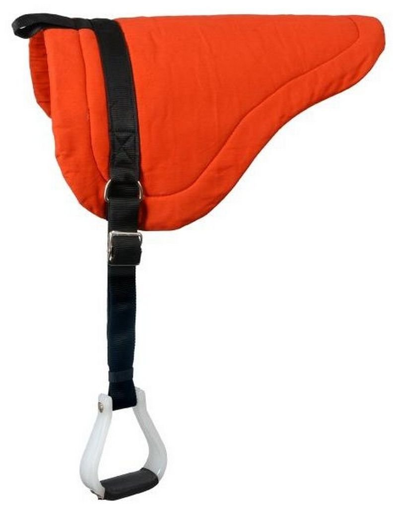 Tough 1 Cordura Bare Back Pad - Durable Horse Saddle Pad for Western & English Riding - Perfect for Trail Riding, Training, and Show Competitions