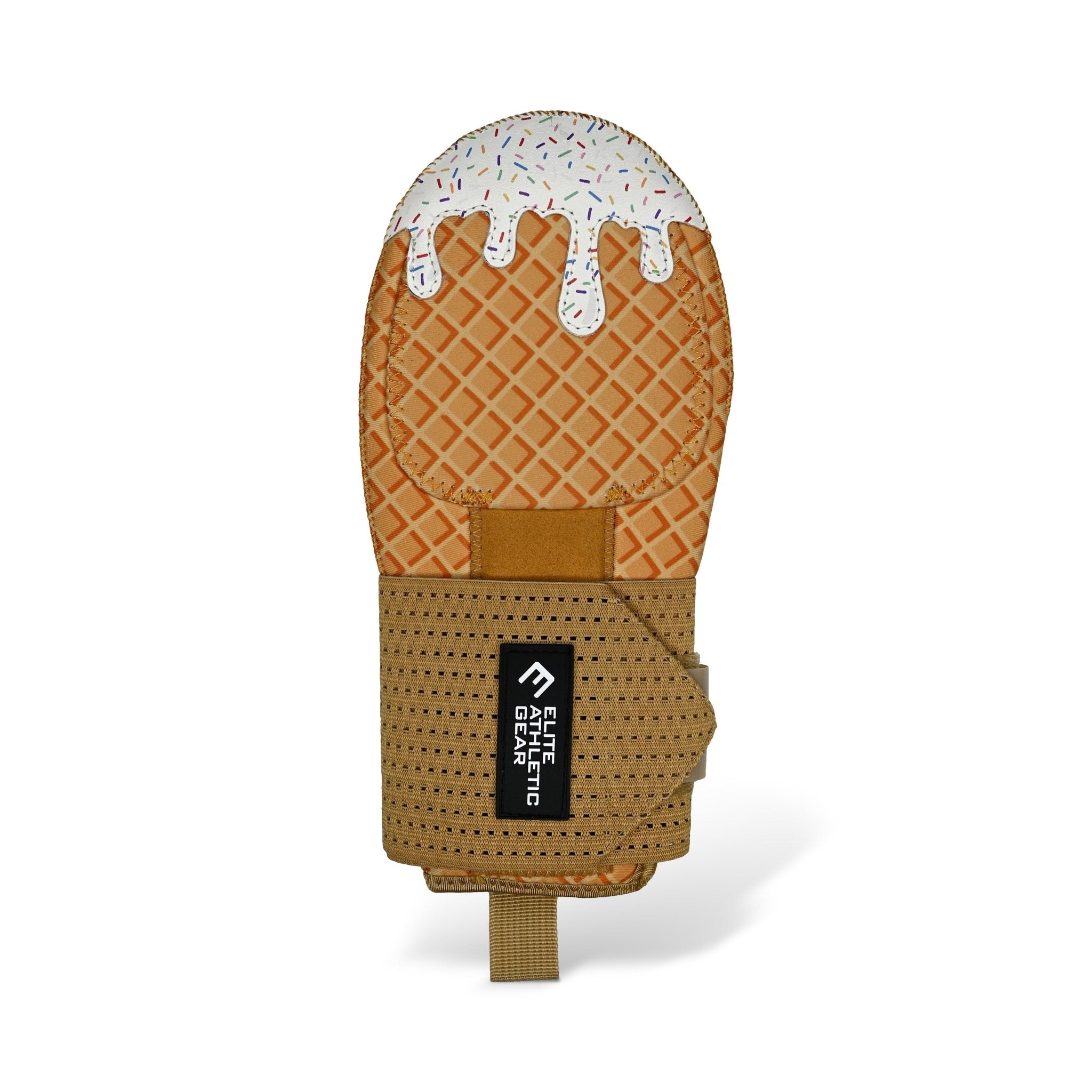 Non-Slip White Ice Cream Sliding Mitt - Heat Resistant Gloves for Ice Cream Scooping & Serving - Perfect for Home, Restaurants, and Ice Cream Shops