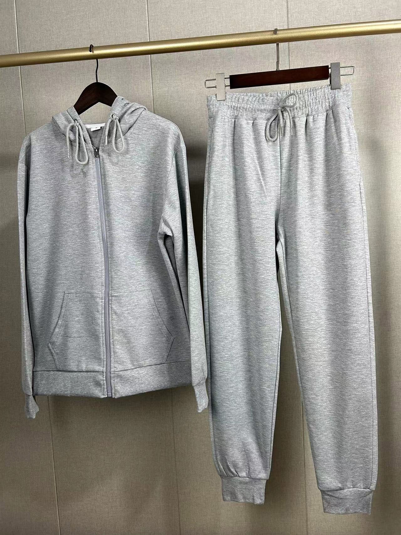Men's Hooded Sweatshirt Two Piece Suit (XNA14) - Comfortable Casual Outfit for Streetwear, Gym & Everyday Wear