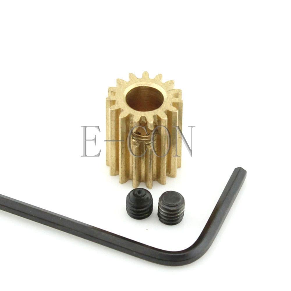 1PCS 0.5M 12 Tooth 10mm Width 0.5 Module Metal Spur Gear for Motor with 3mm Bore Hole - Replacement Part for Robotics, RC Cars & DIY Projects (12 Teeth, 3mm Hole Diameter)