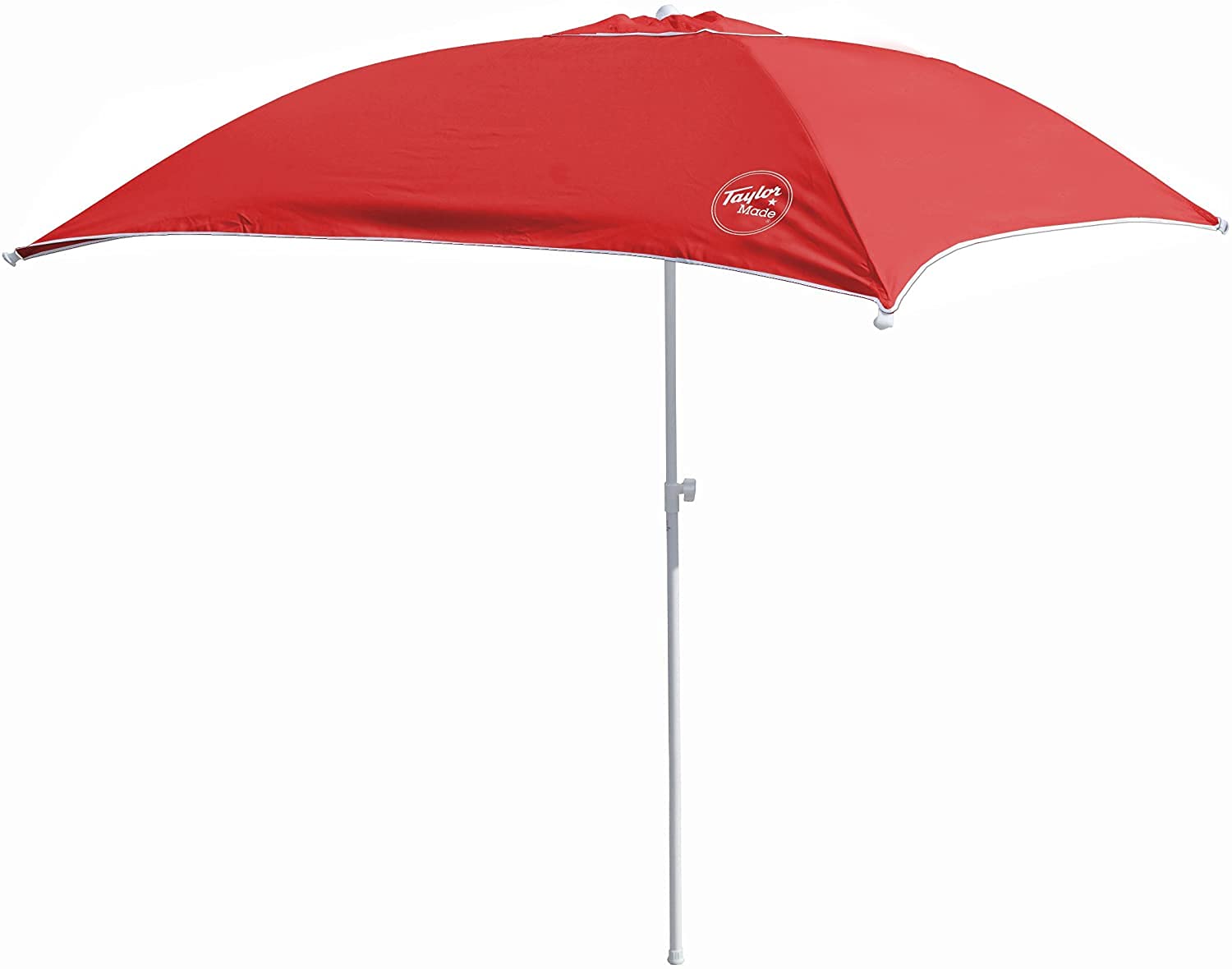 Anchorshade III 6x6 Feet Outdoor Sun Shade Canopy - Red, UV Protection & Water Resistant for Patio, Garden, Poolside, and Beach Use
