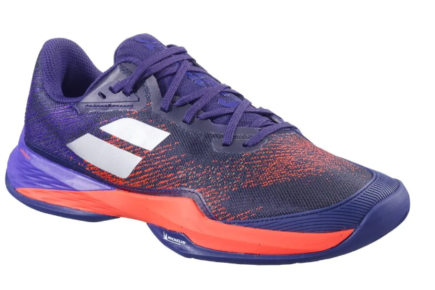Babolat Jet Mach 3 Junior Tennis Shoes - Lightweight All Court Sneakers for Kids [Blue] | Perfect for Junior Tennis Matches & Training Sessions