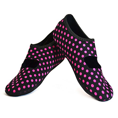 Black/Pink Polka Dots