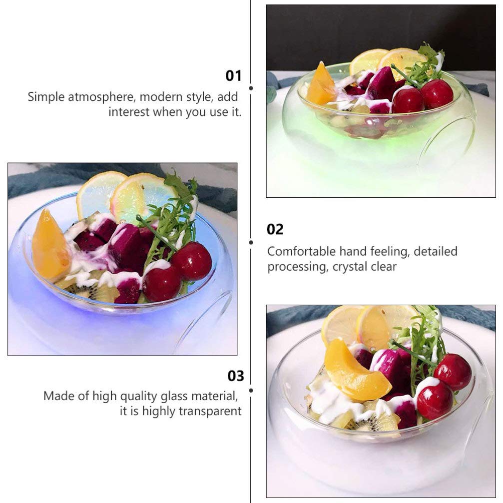 Housoutil Glass Fruit Bowl - 12