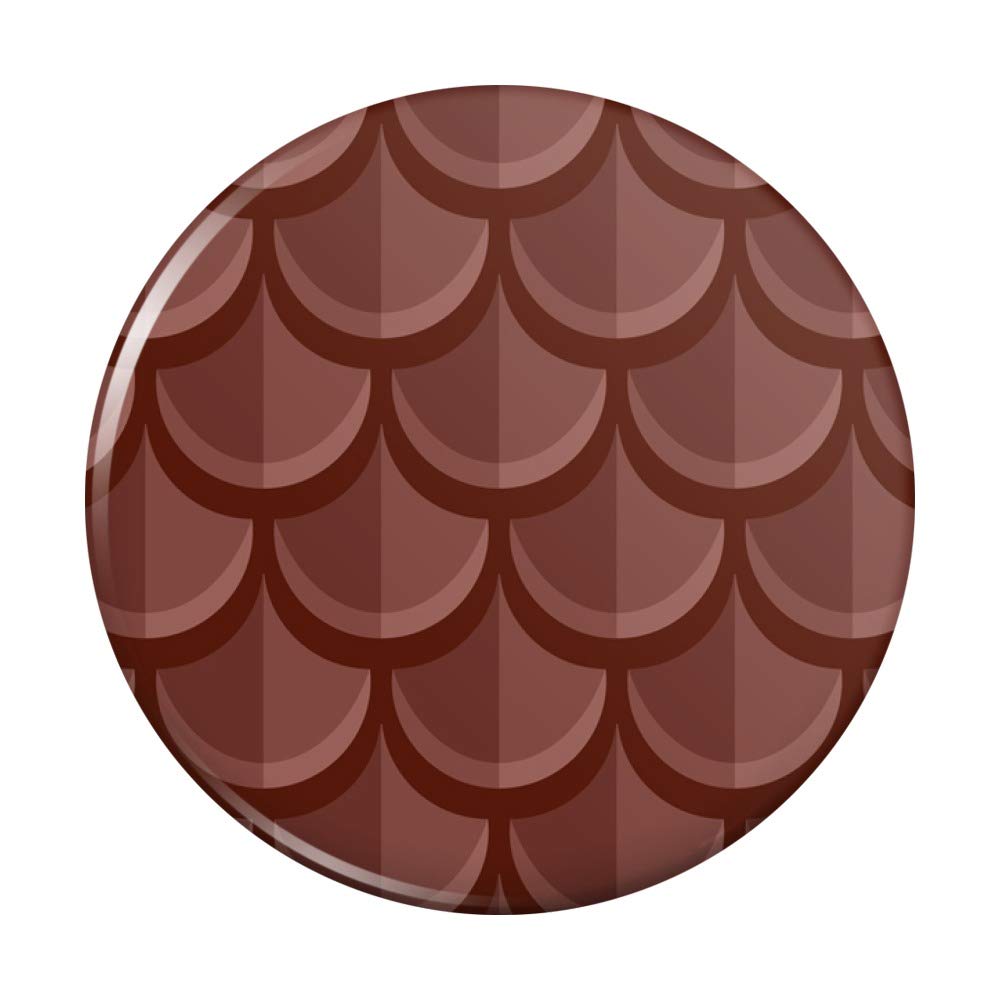 Dragon Scales Pinback Button - Unique Badge for Cosplay & Collectors