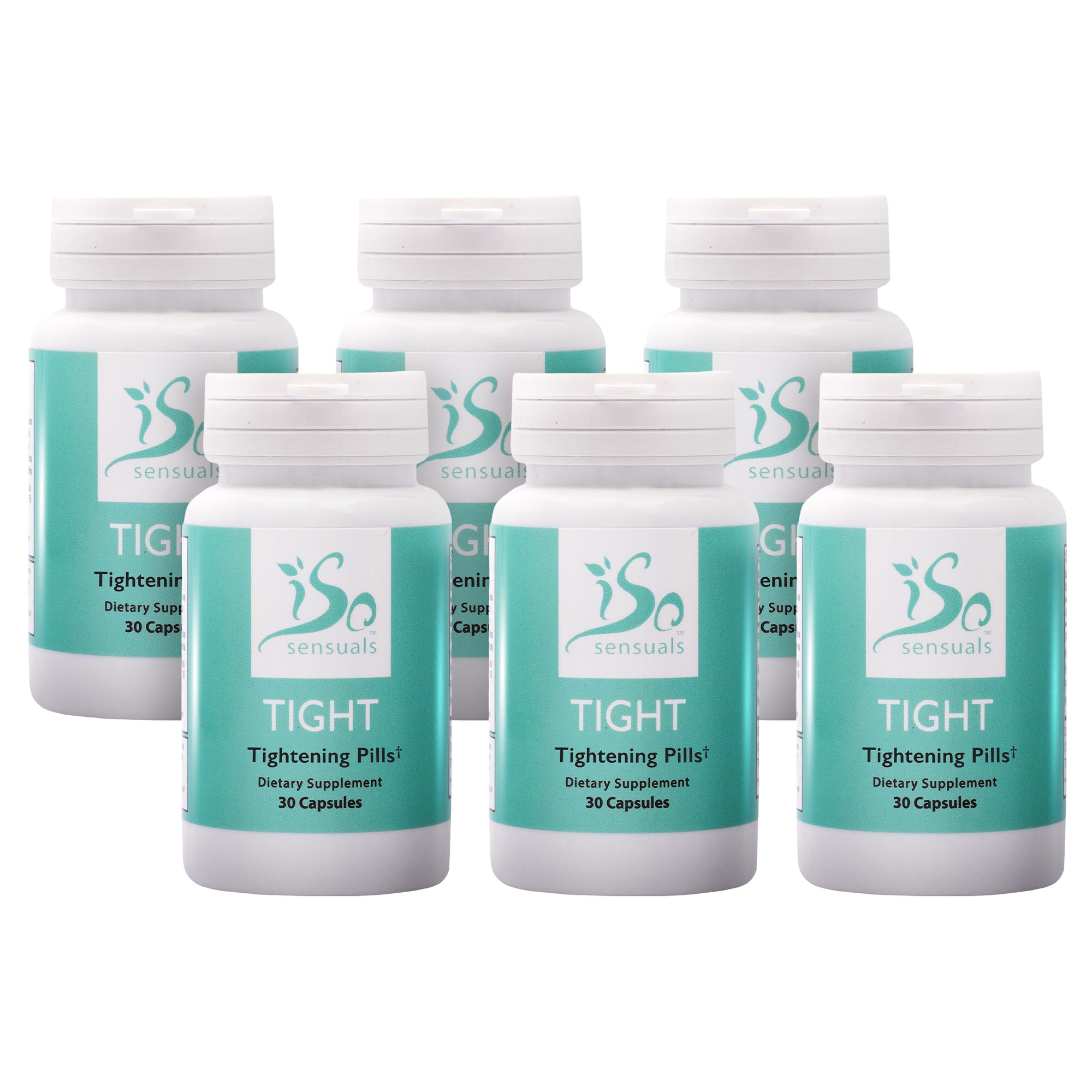 Natural Vaginal Tightening Pills for Women - 6 Bottles (180 Capsules) | Intimate Wellness Supplement for Postpartum & Menopause Support | Enhances Sensation & Confidence in the Bedroom