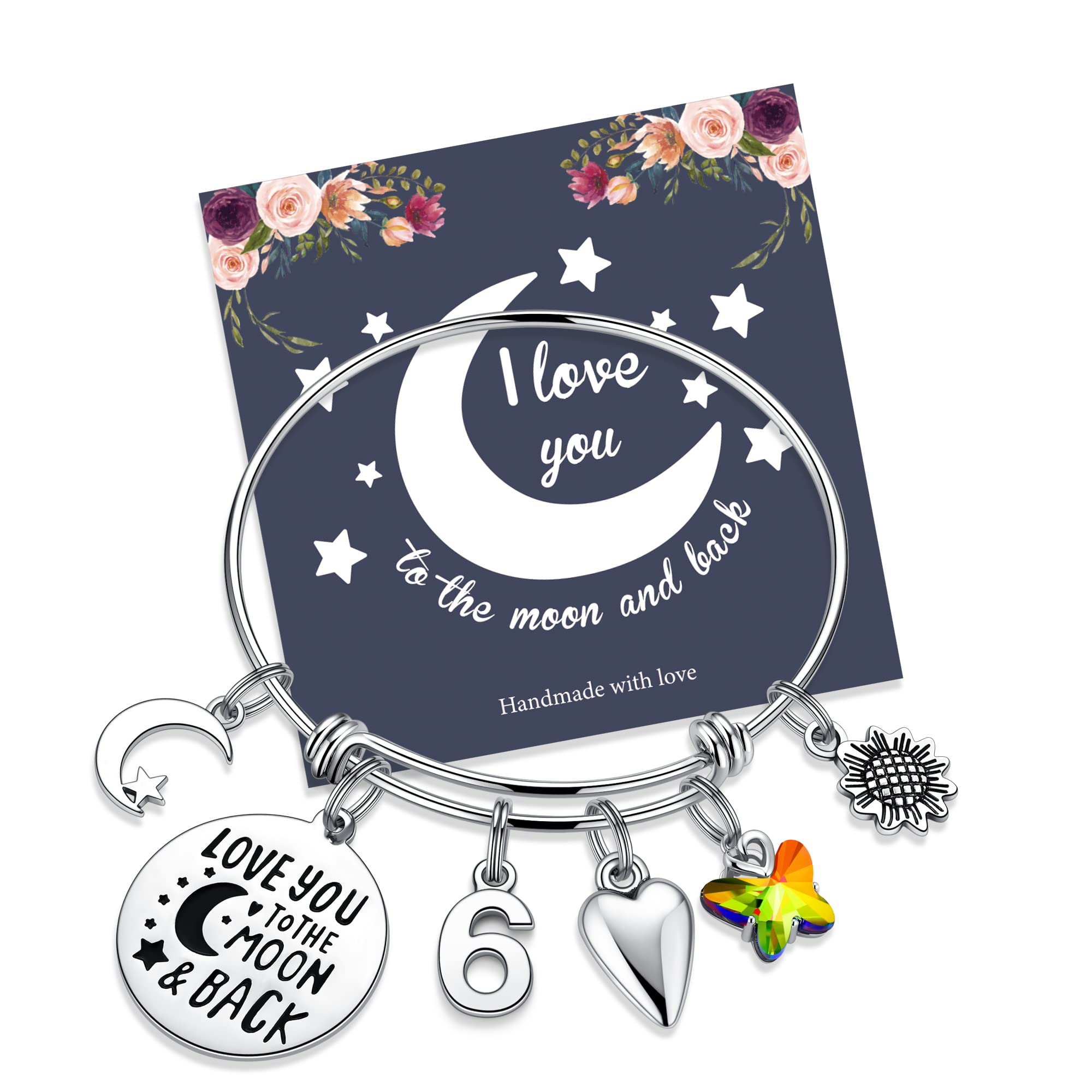 IEFWELL Stainless Steel Charm Bracelet for Women & Teen Girls - Elegant Birthday Gift for Daughter, Sister, Friend | Perfect for Birthdays, Anniversaries, Graduation & Special Occasions