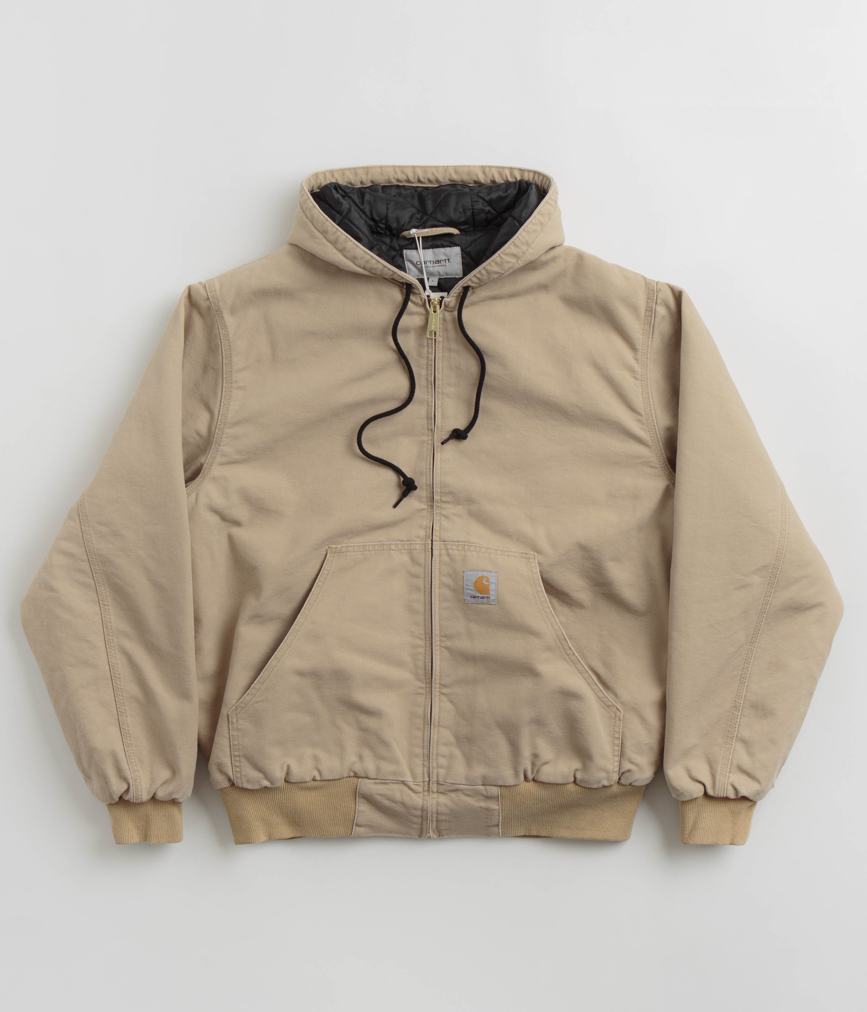 Carhartt OG Active Jacket for Men - Dusty Hamilton Brown, Durable Workwear for Outdoor Activities, Hiking & Construction