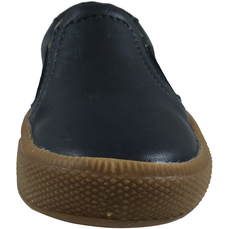 Old Soles Boys' 1029 Dress Hoff Leather Navy Loafers - Classic School Shoes for Formal Occasions & Dressy Outfits