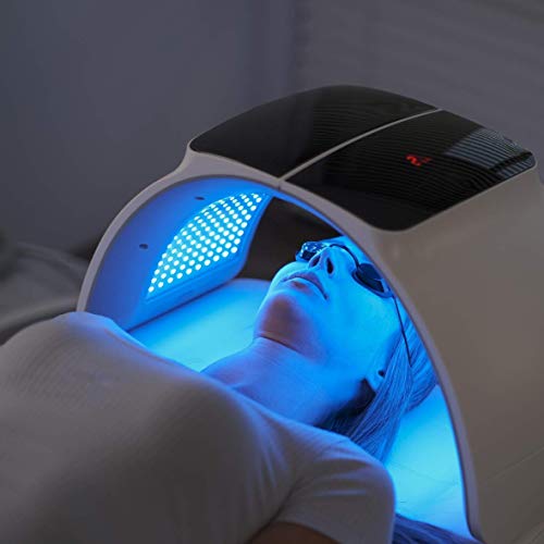 3 Color LED Face Mask for Skin Rejuvenation - Red, Blue, Green Light Therapy Photon Mask for Acne, Wrinkles & Anti-Aging | At-Home Spa Facial Treatment Device