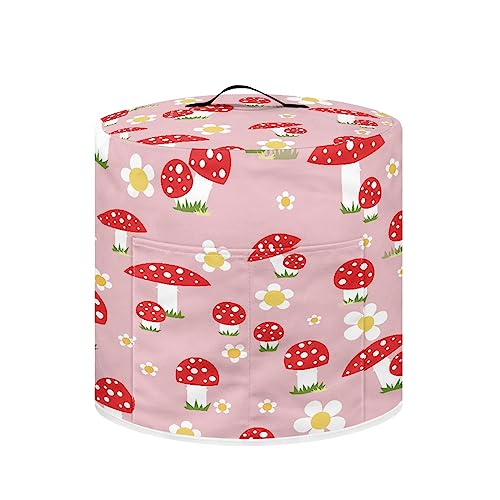 Pink Mushroom Floral