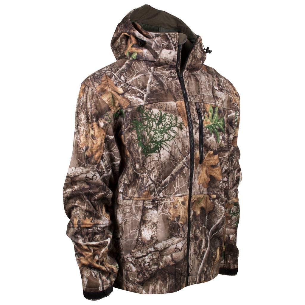 King's Camo Hunter Series Wind-Defender Fleece Jacket for Men - Water-Resistant Hunting Jacket with Camouflage Pattern - Ideal for Outdoor Hunting, Hiking & Cold Weather Adventures